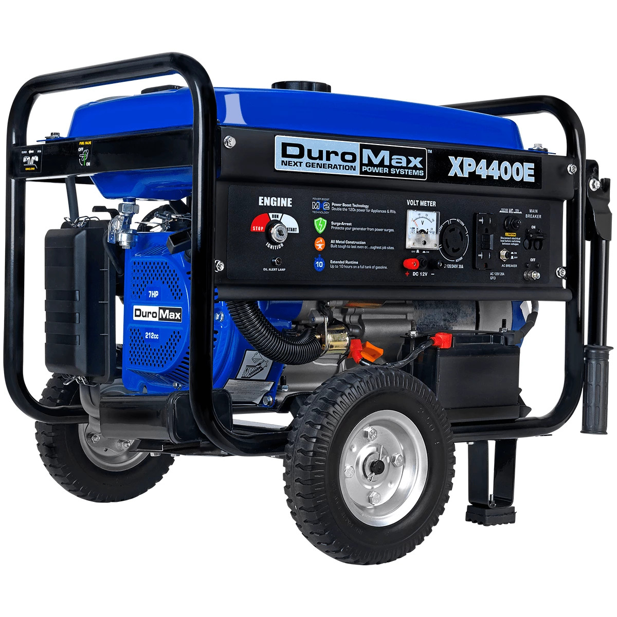 DuroMax XP4400E 4,400 Watt Portable Gas Powered Generator 3 DuroMax XP4400E 4,400 Watt Portable Gas Powered Generator