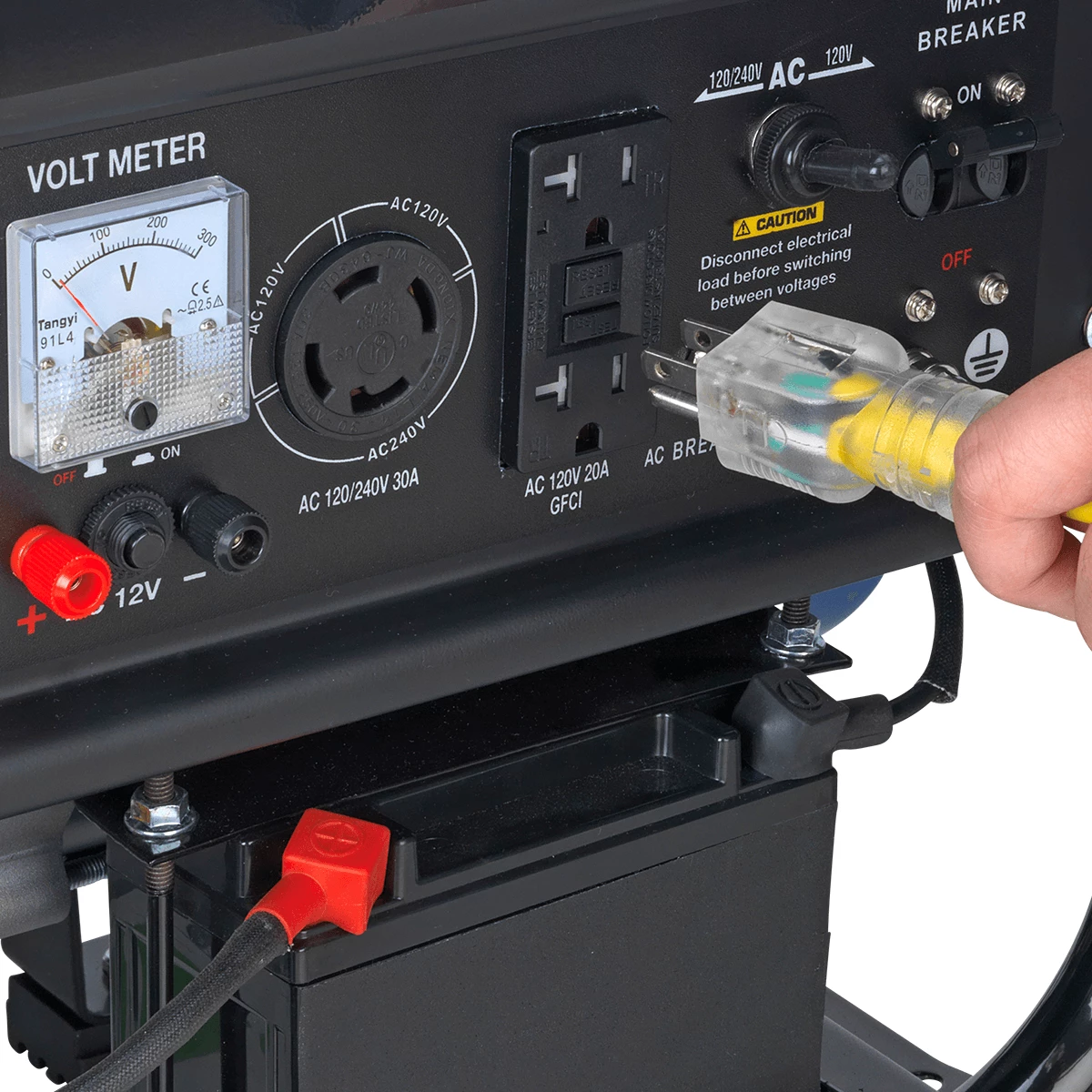 DuroMax XP4400E 4,400 Watt Portable Gas Powered Generator 6 DuroMax XP4400E 4,400 Watt Portable Gas Powered Generator