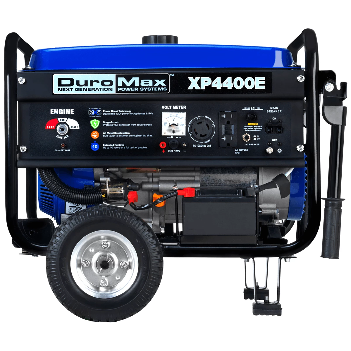 DuroMax XP4400E 4,400 Watt Portable Gas Powered Generator 10 DuroMax XP4400E 4,400 Watt Portable Gas Powered Generator