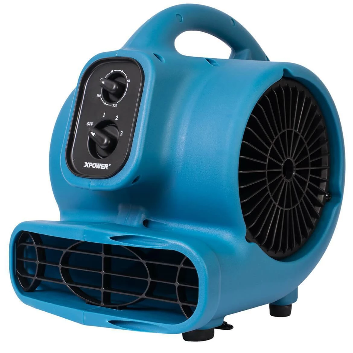 XPower P-230AT 1/4-Hp 2.3-Amp 925-Cfm Electric Mini Mighty Air Mover - Blue 5 XPower P-230AT 1/4-Hp 2.3-Amp 925-Cfm Electric Mini Mighty Air Mover - Blue