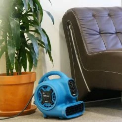 XPower P-230AT 1/4-Hp 2.3-Amp 925-Cfm Electric Mini Mighty Air Mover - Blue 17 XPower P-230AT 1/4-Hp 2.3-Amp 925-Cfm Electric Mini Mighty Air Mover - Blue