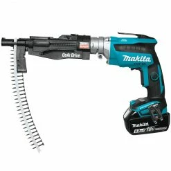 Makita XSF03T 18-Volt 1/4-Inch 5.0Ah Hex Lithium-Ion Drywall Screwdriver Kit Tools & Equipment
