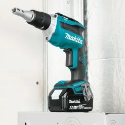 Makita XSF03T 18-Volt 1/4-Inch 5.0Ah Hex Lithium-Ion Drywall Screwdriver Kit Tools & Equipment