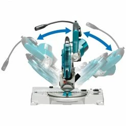 Tools & Equipment Makita XSL05Z 18-Volt LXT Dual-Bevel Compound Miter Saw W/ Laser - Bare Tool