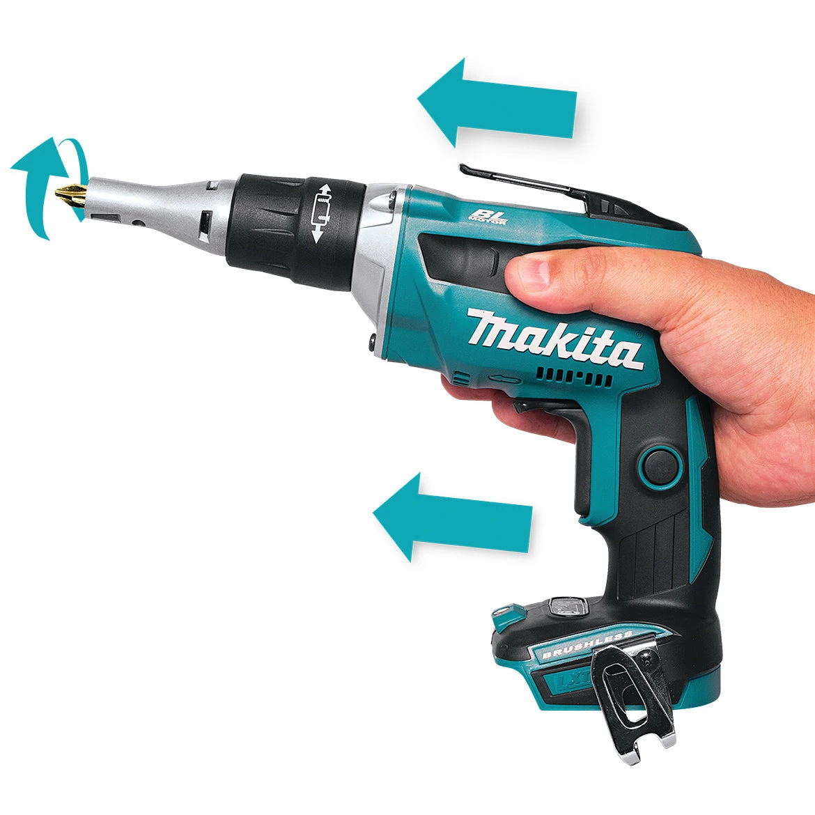 Makita XT255R 18-Volt 2-Tool Cordless Screwdriver And Cut-Out Tool Combo Kit 5 Makita XT255R 18-Volt 2-Tool Cordless Screwdriver And Cut-Out Tool Combo Kit