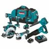 Makita XT706 18-Volt 7-Tool Lithium-Ion Cordless Power Tool Combo Kit 2 Makita XT706 18-Volt 7-Tool Lithium-Ion Cordless Power Tool Combo Kit