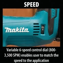 Makita XVJ02Z 18V LXT Lithium-Ion Brushless Cordless Jig Saw, Bare Tool